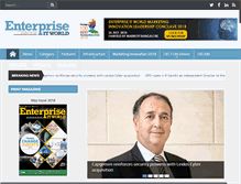 Tablet Screenshot of enterpriseitworld.com